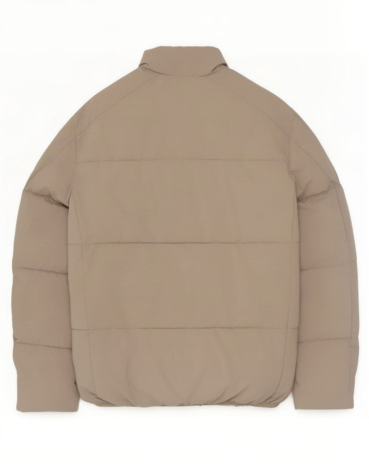 Jaqueta acolchoada masculina Zara UK 36 pequena cinza nylon