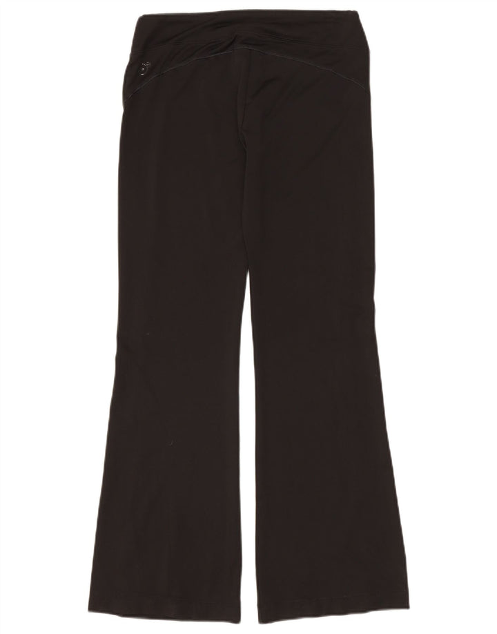 Calça de treino feminina Puma Flare UK 12 poliéster preto médio