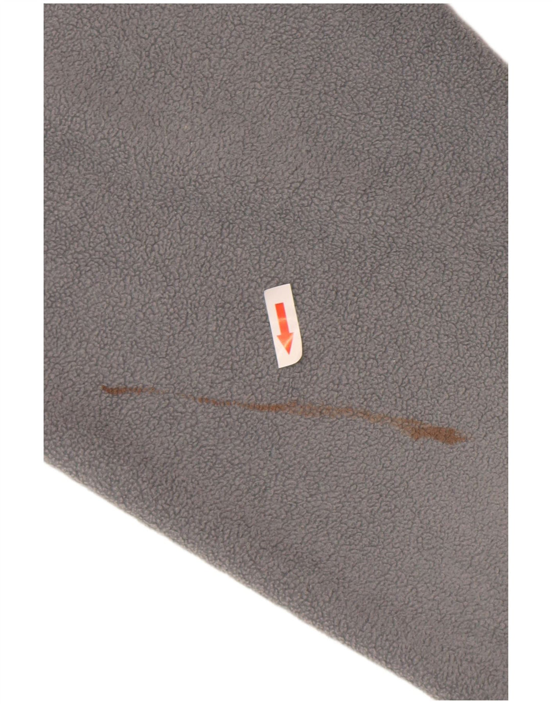 Reebok Mens Fleece Jumper Grande Cinza Poliéster