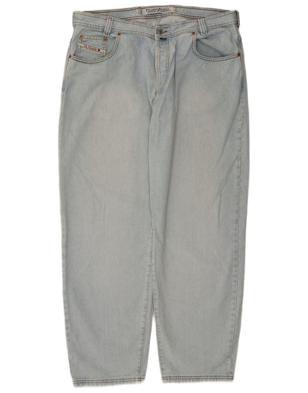 Calça jeans solta masculina PICALDI W40 L32 algodão azul