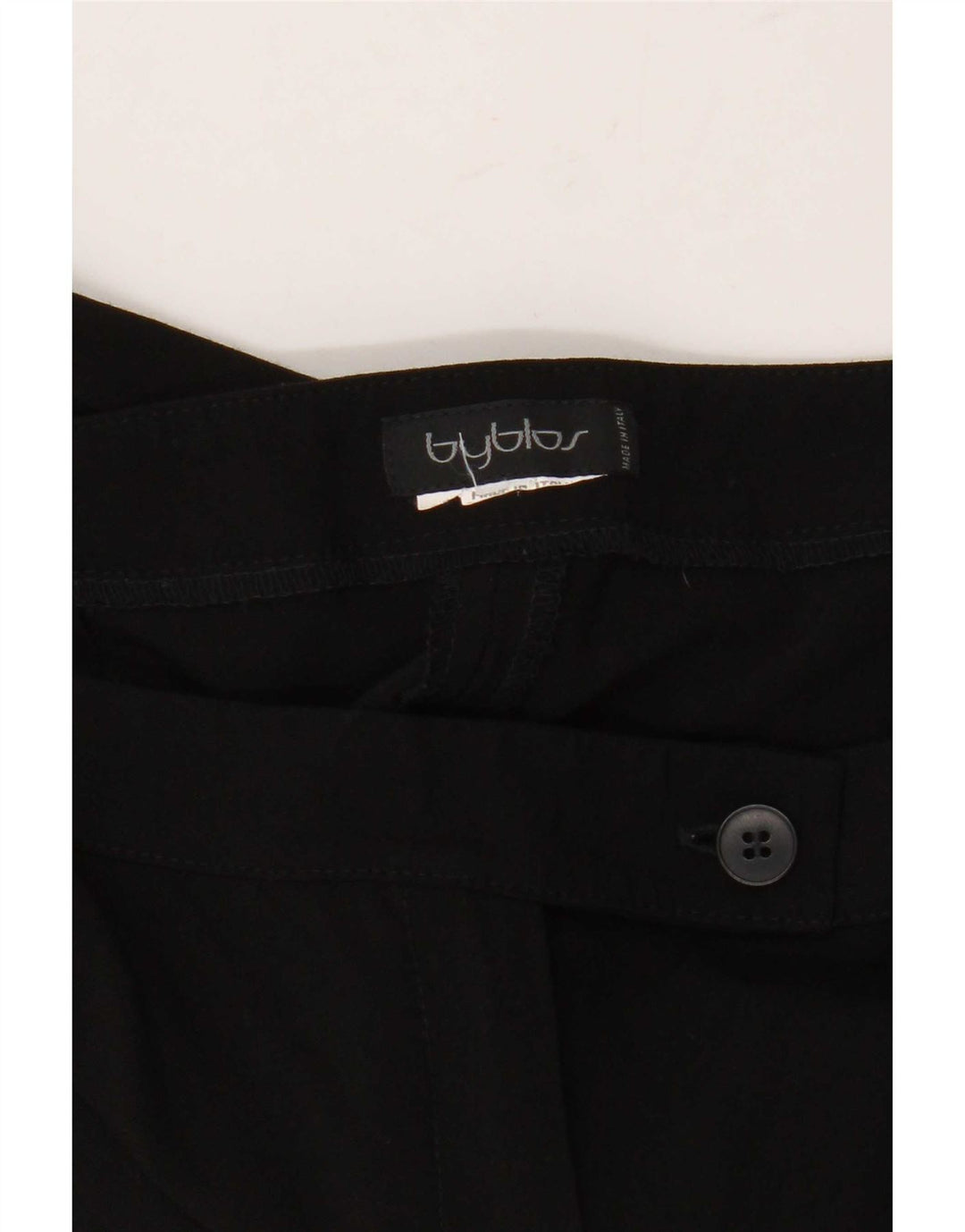 Calça feminina Byblos Slim Suit W32 L29 preta