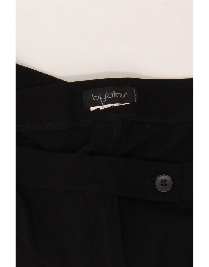 Calça feminina Byblos Slim Suit W32 L29 preta