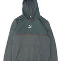 Puma Mens Hoodie Jumper Médio Algodão Azul