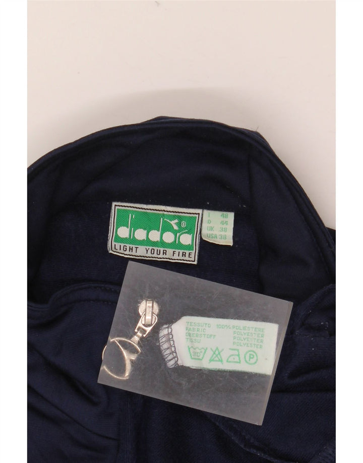 Jaqueta masculina de agasalho DIADORA Reino Unido 38 bloco colorido azul marinho médio