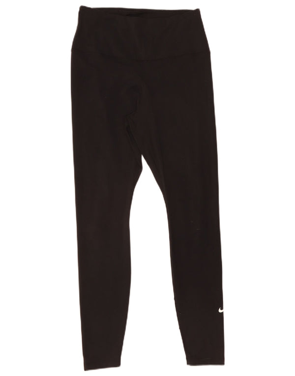Leggings Nike Dri Fit UK 12 Médio Preto Poliéster