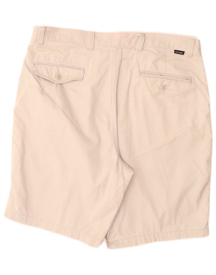 Shorts Chino masculino DOCKERS W36 grande algodão branco