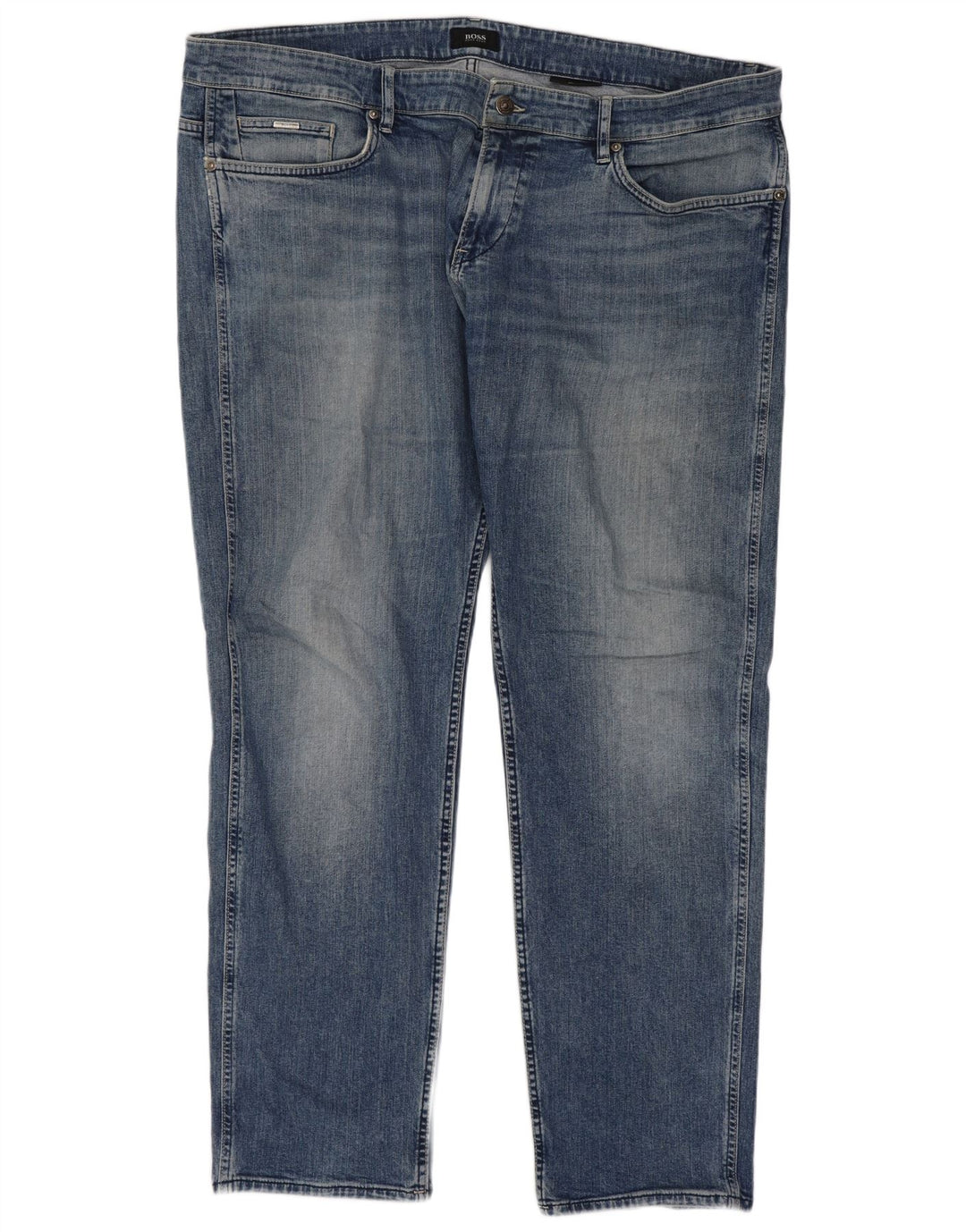 Hugo Boss Masculino Slim Jeans W40 L32 Azul Algodão