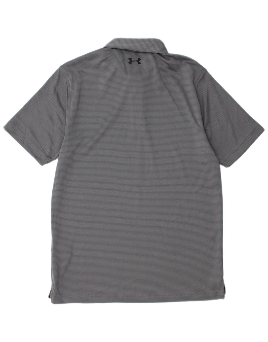 Camisa polo masculina Under Armour Heat Gear pequena cinza poliéster
