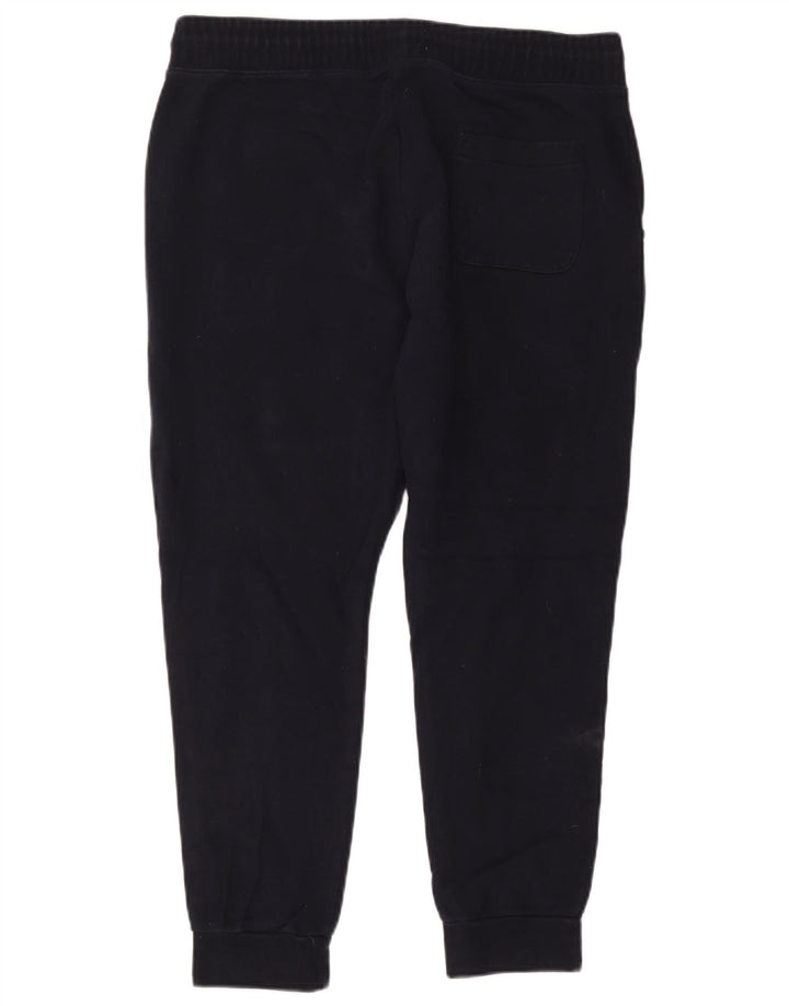 Calça de treino masculina Marks & Spencer Regular Fit Joggers grande azul marinho
