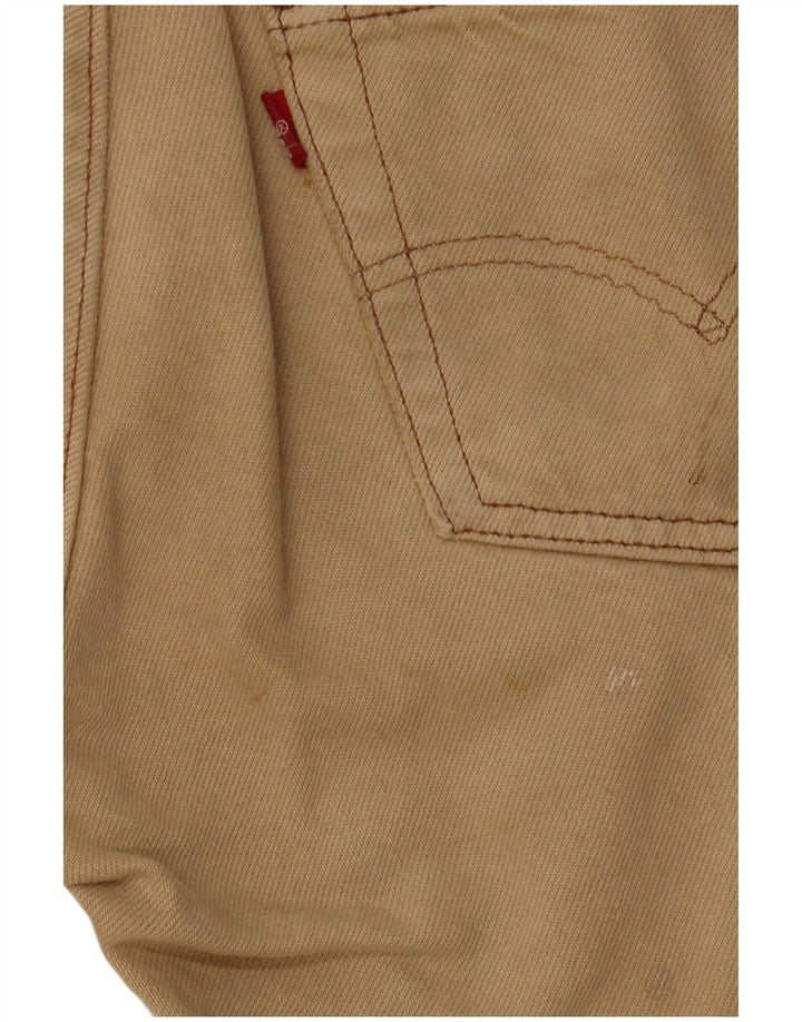 Jeans Levis 501 Straight Masculino W28 L30 Bege