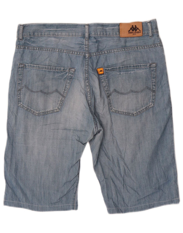 Shorts jeans Kappa masculino Perfect Fit W33 algodão azul médio