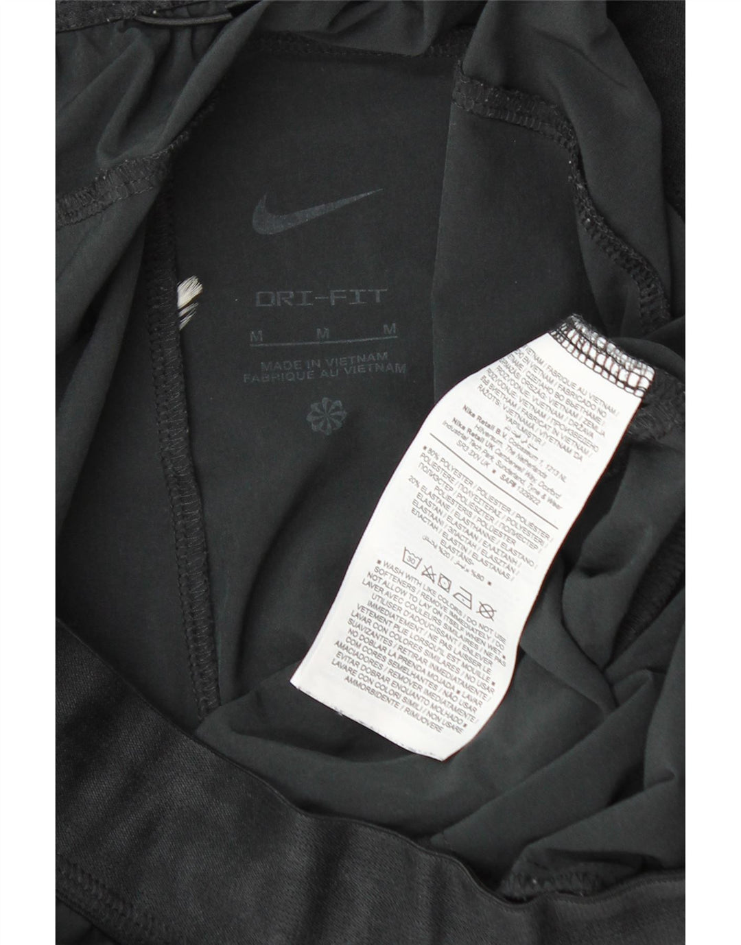Calça esportiva masculina Nike Dri Fit Graphic cinza médio poliéster