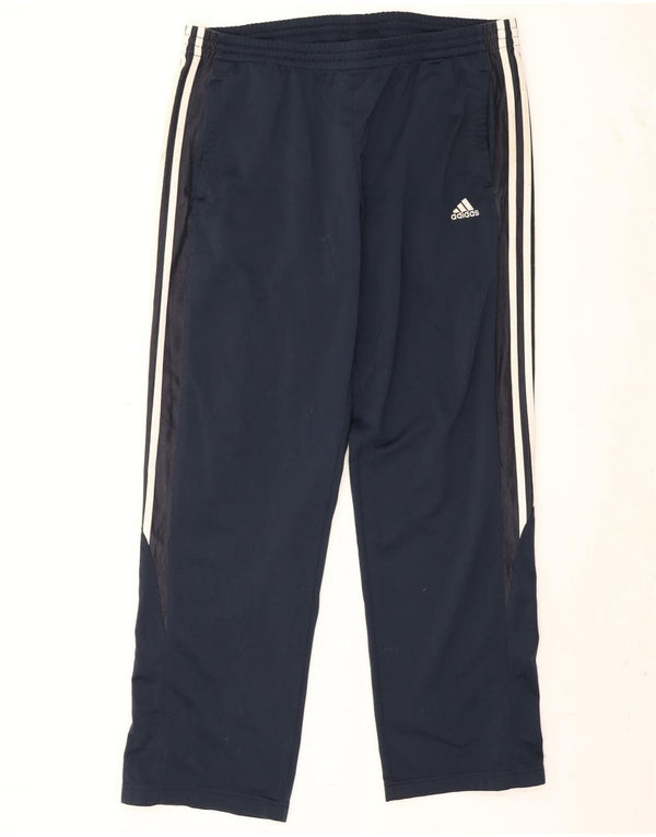 Adidas Mens Tracksuit Trousers UK 48/50 XL  Navy Blue Polyester