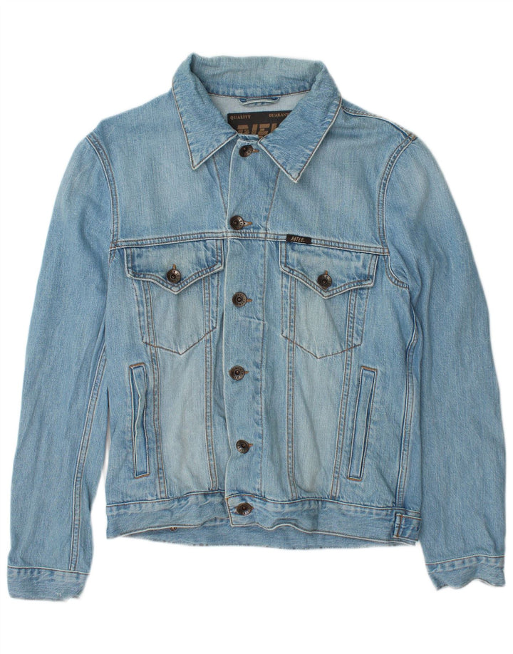 Jaqueta jeans masculina Rifle UK 40 grande algodão azul