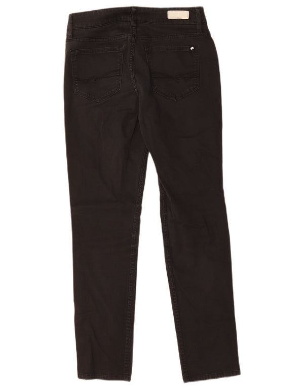 Jeans feminino Tommy Hilfiger Milan RW Slim US 4 pequeno W27 L27 algodão preto