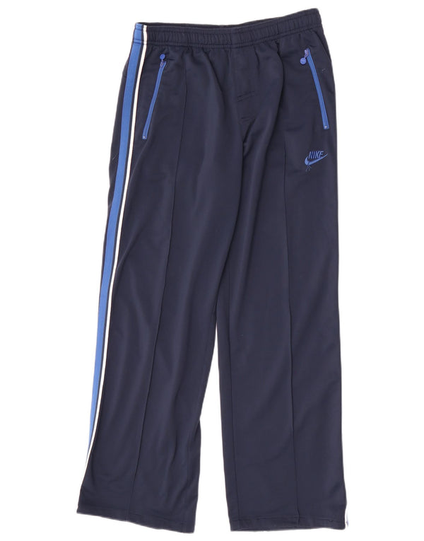 Calça de treino Nike Boys 13-14 anos XL azul marinho colorblock poliéster