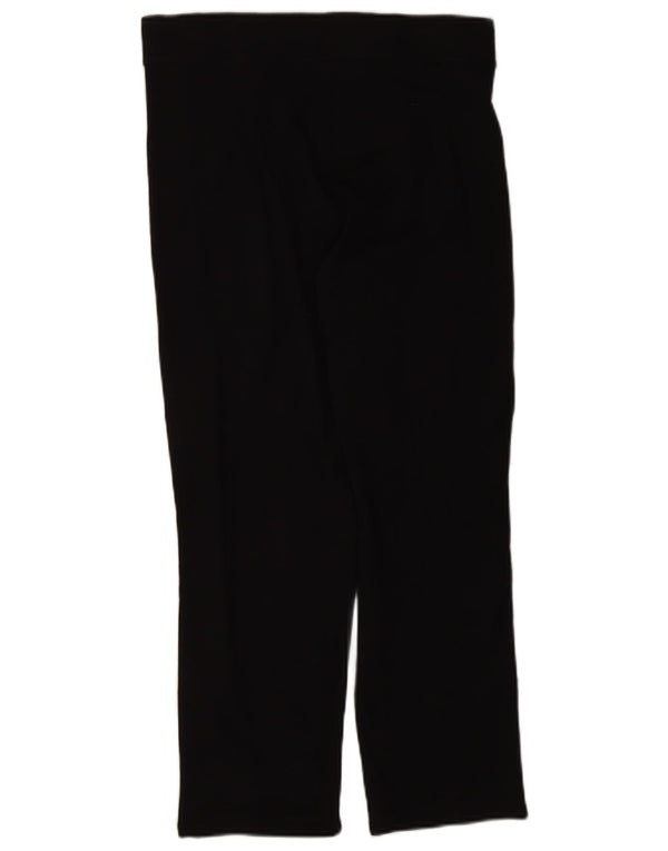 Leggings femininas Marks & Spencer Reino Unido 14 grande algodão preto