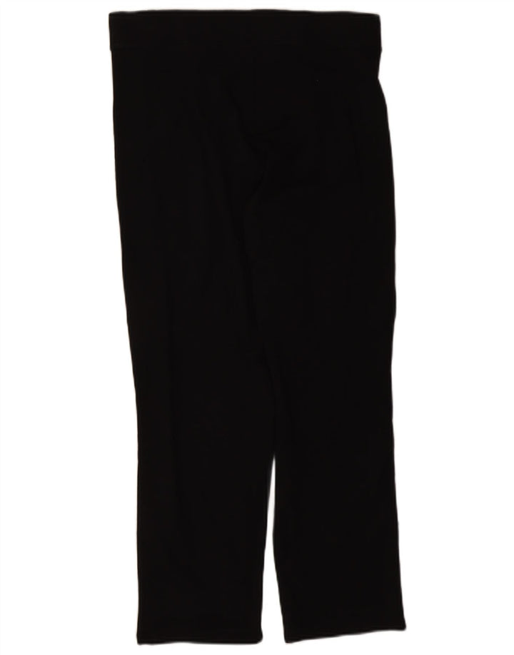 Leggings femininas Marks & Spencer Reino Unido 14 grande algodão preto
