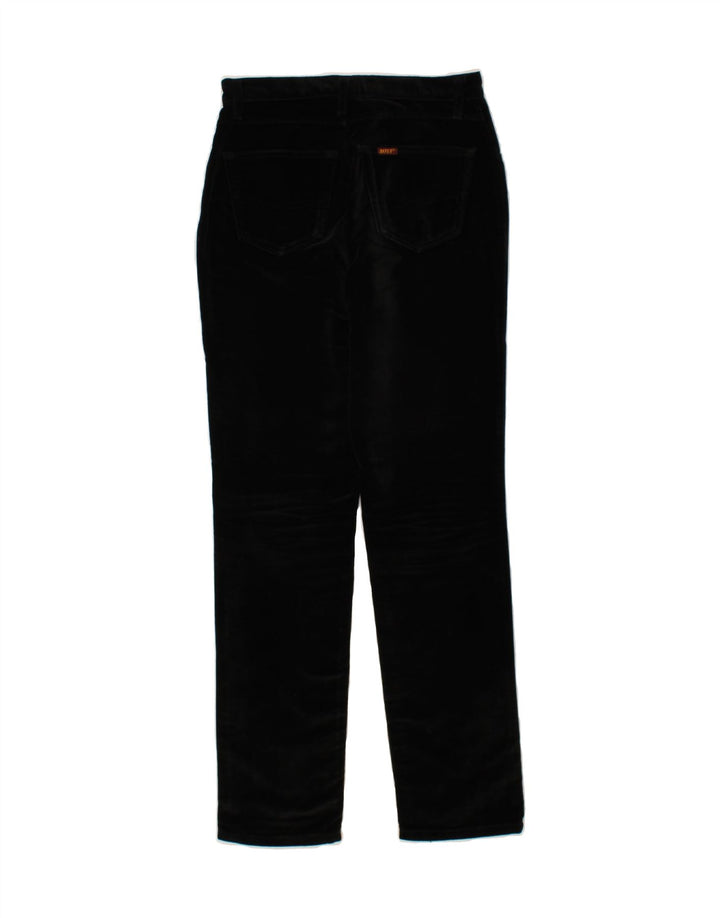 RIFLE Womens Tapered Casual Trousers W30 L32 Black Cotton Vintage Rifle and Second-Hand Rifle from Messina Hembry 