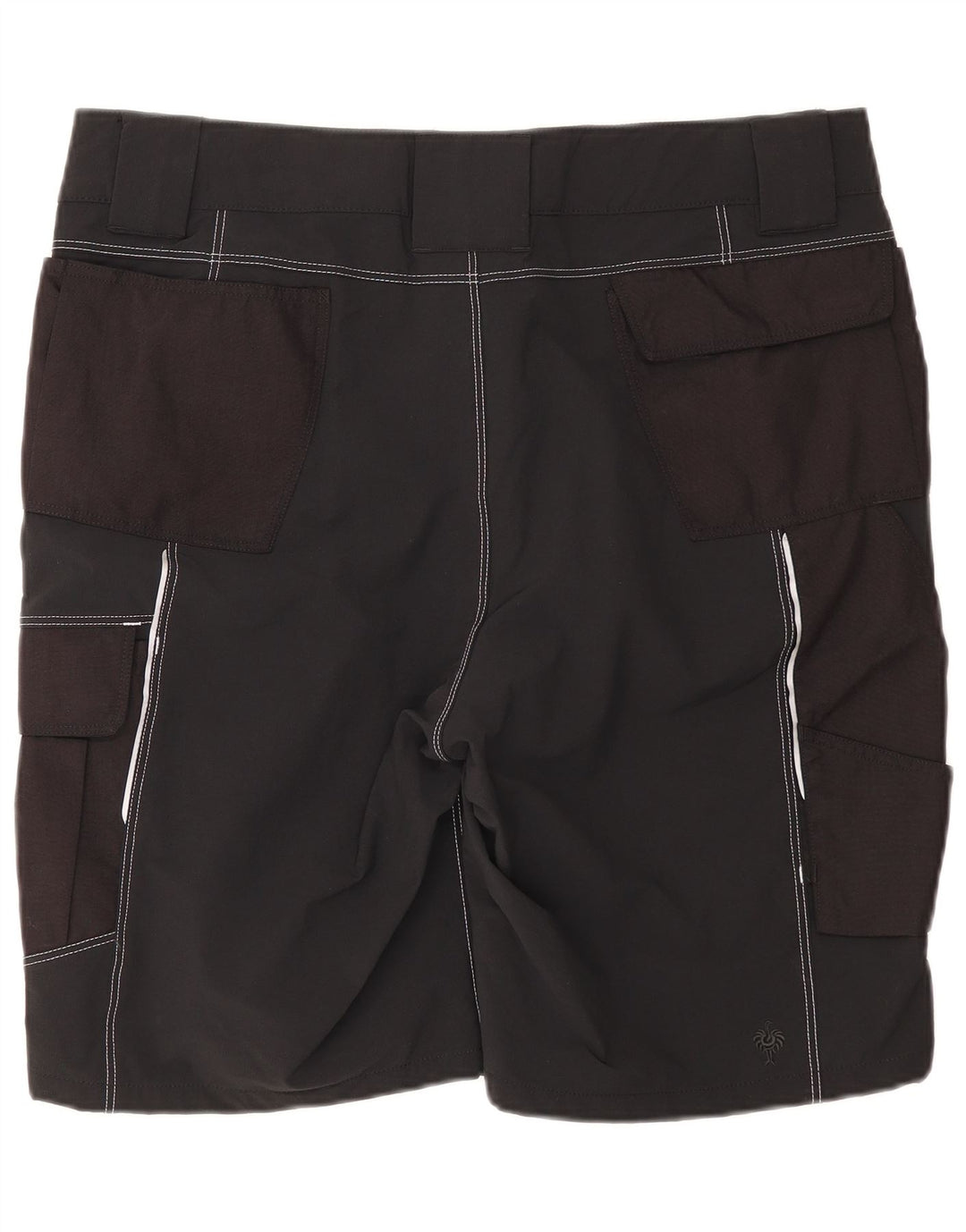 Engelbert Strauss Mens Cargo Shorts UK 44 2XL W40 Preto Poliamida