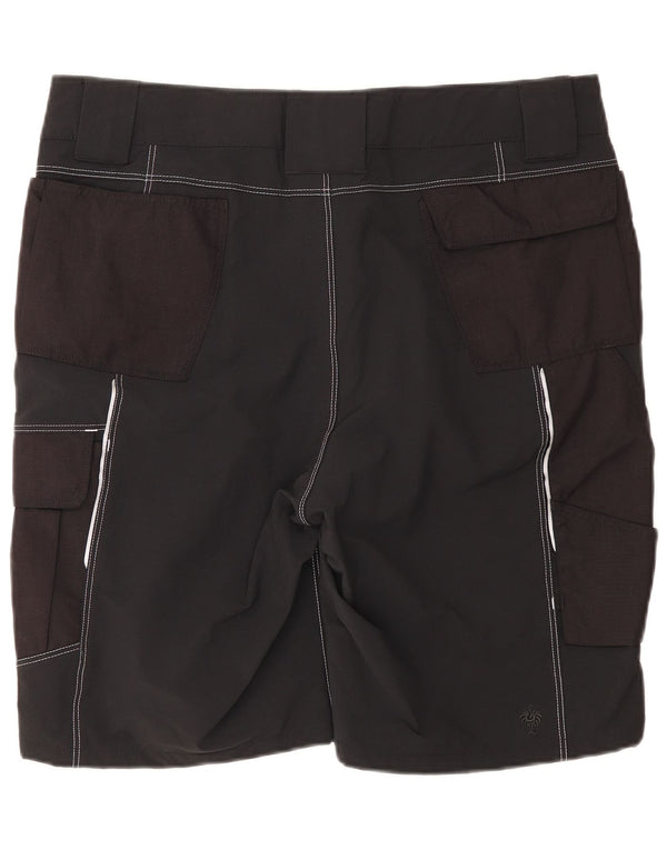 Engelbert Strauss Mens Cargo Shorts UK 44 2XL W40 Preto Poliamida