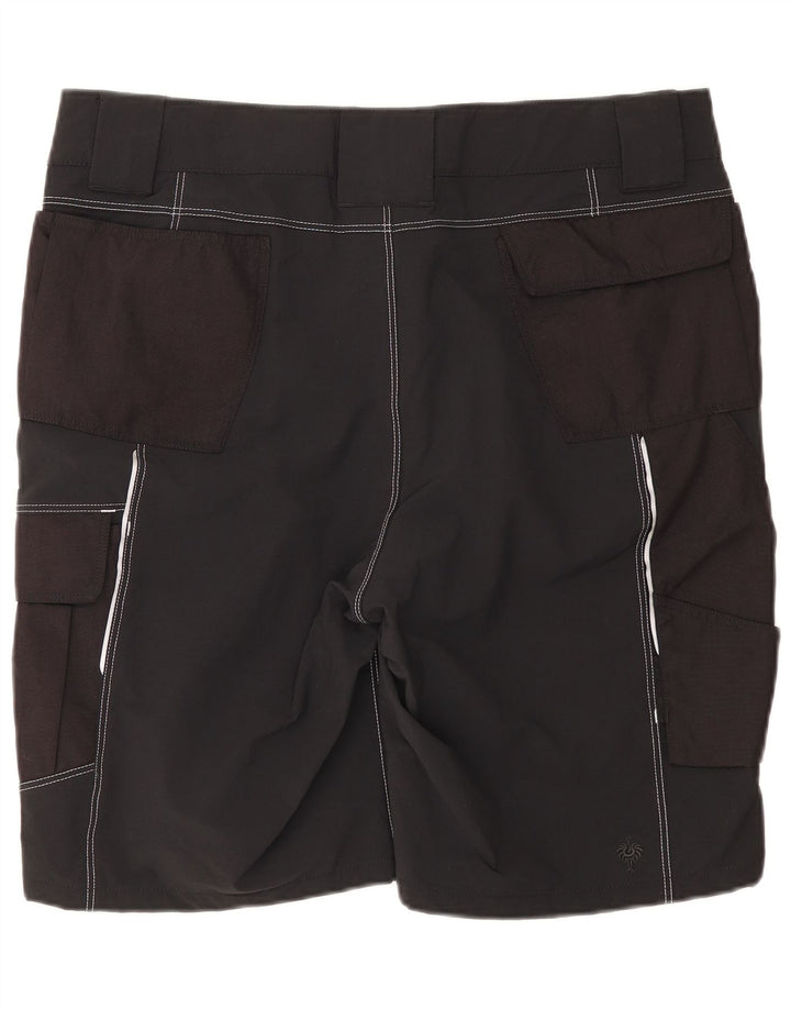 Engelbert Strauss Mens Cargo Shorts UK 44 2XL W40 Preto Poliamida