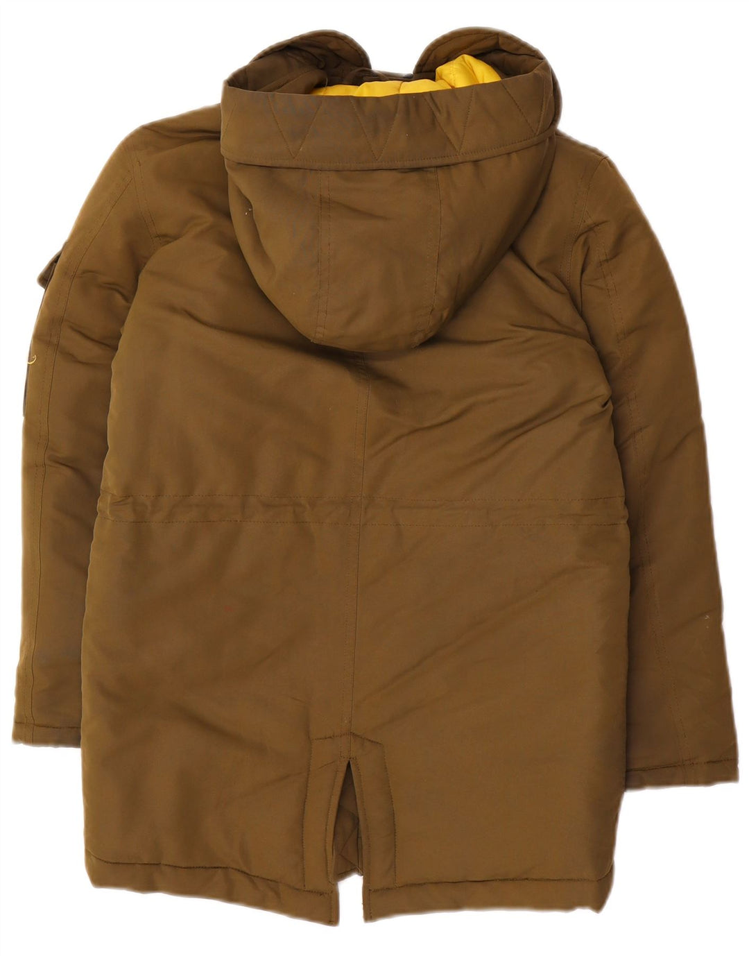 Jaqueta Parka com capuz para meninos Diesel 9-10 anos poliéster cáqui