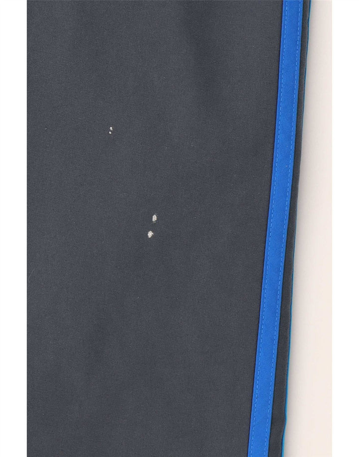 Calça de treino masculina Adidas cinza médio poliéster esportivo