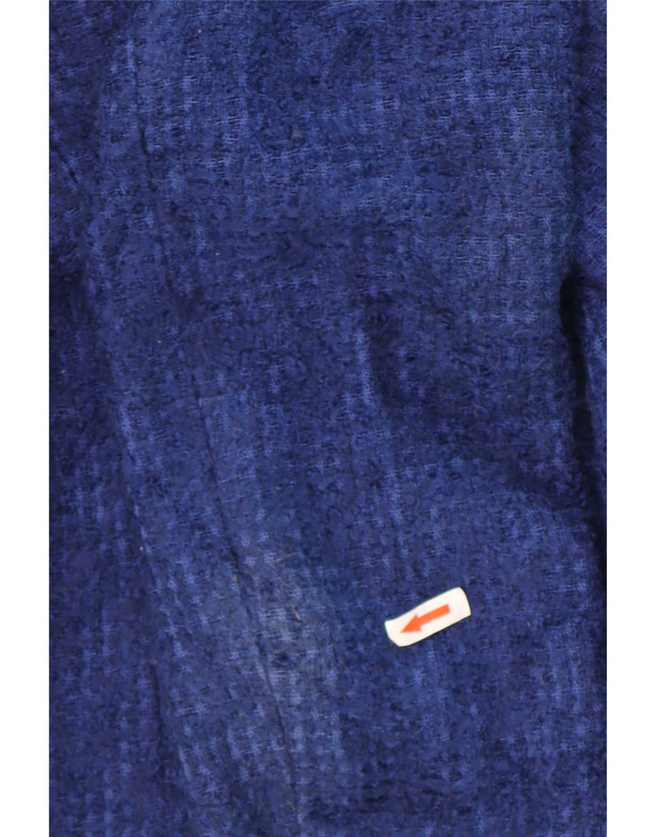 Jaqueta blazer feminina Zara com peito duplo Reino Unido 14 azul médio