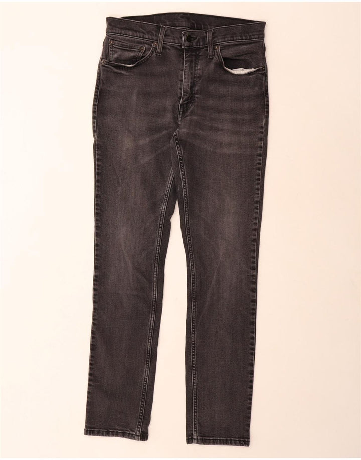 LEVI'S Masculino 511 Slim Jeans W32 L32 Cinza Algodão