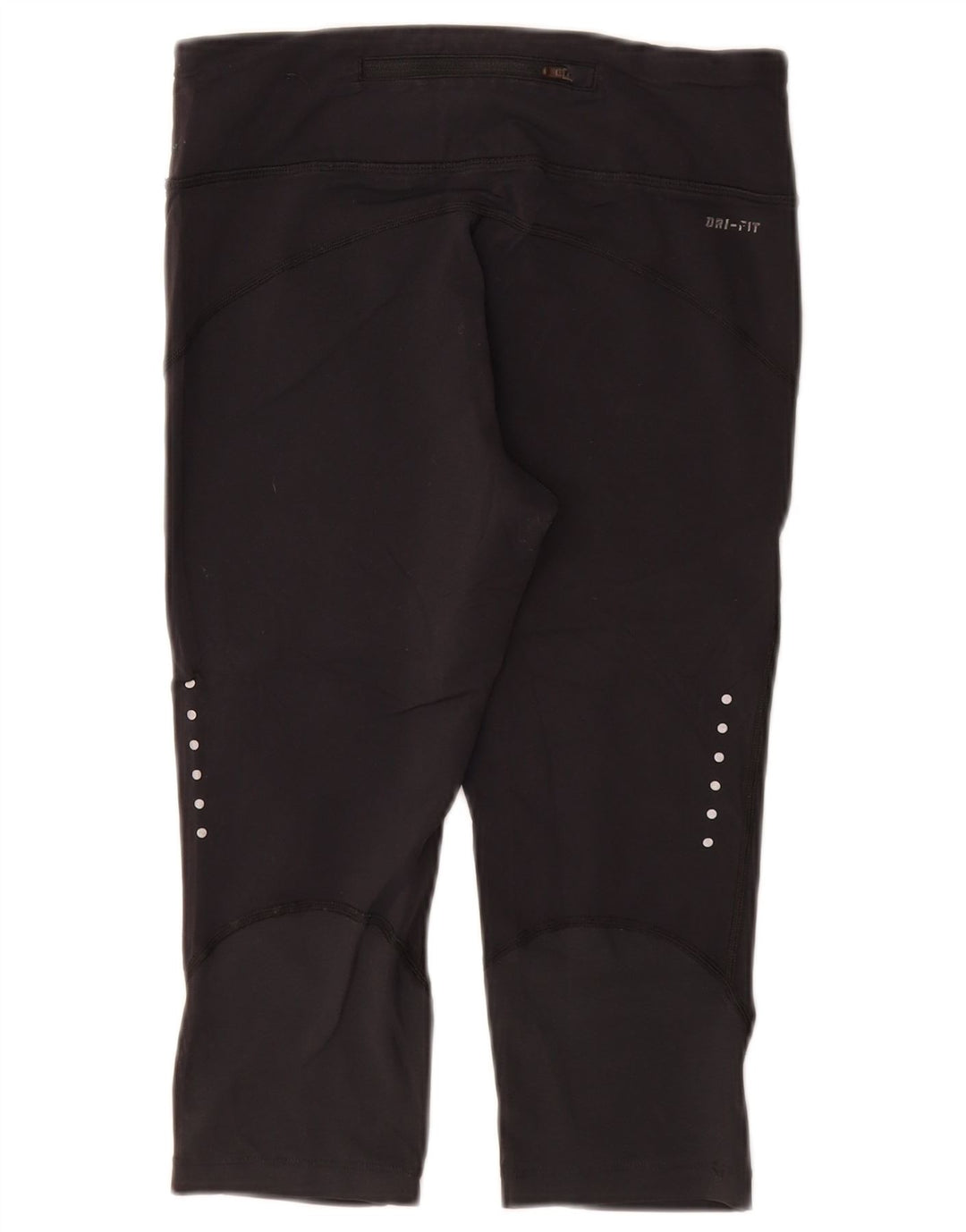 Leggings Nike Dri Fit Capri UK 8 Pequeno Preto Nylon