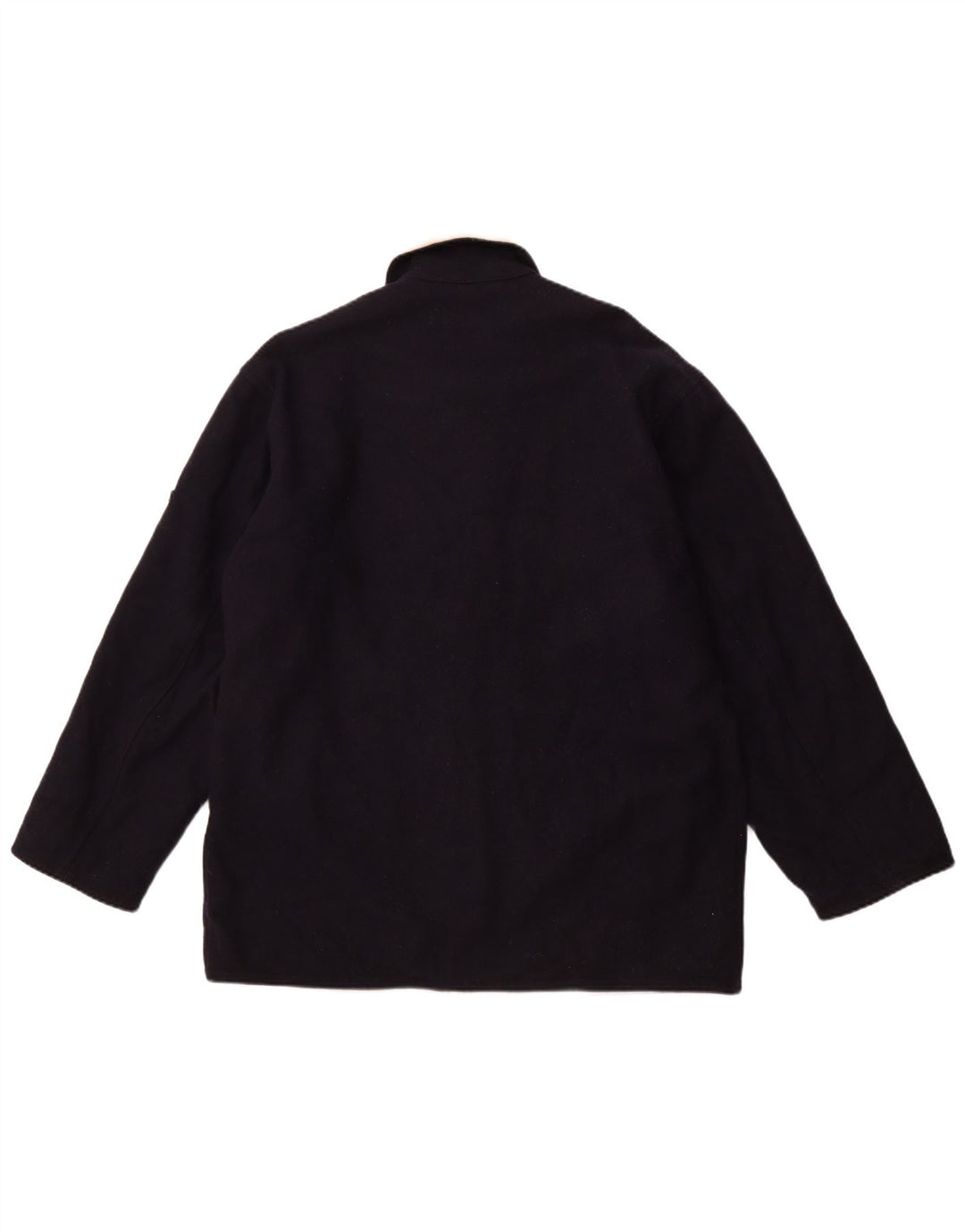 Jaqueta corta-vento masculina IVY OXFORD Reino Unido 42 XL algodão azul marinho