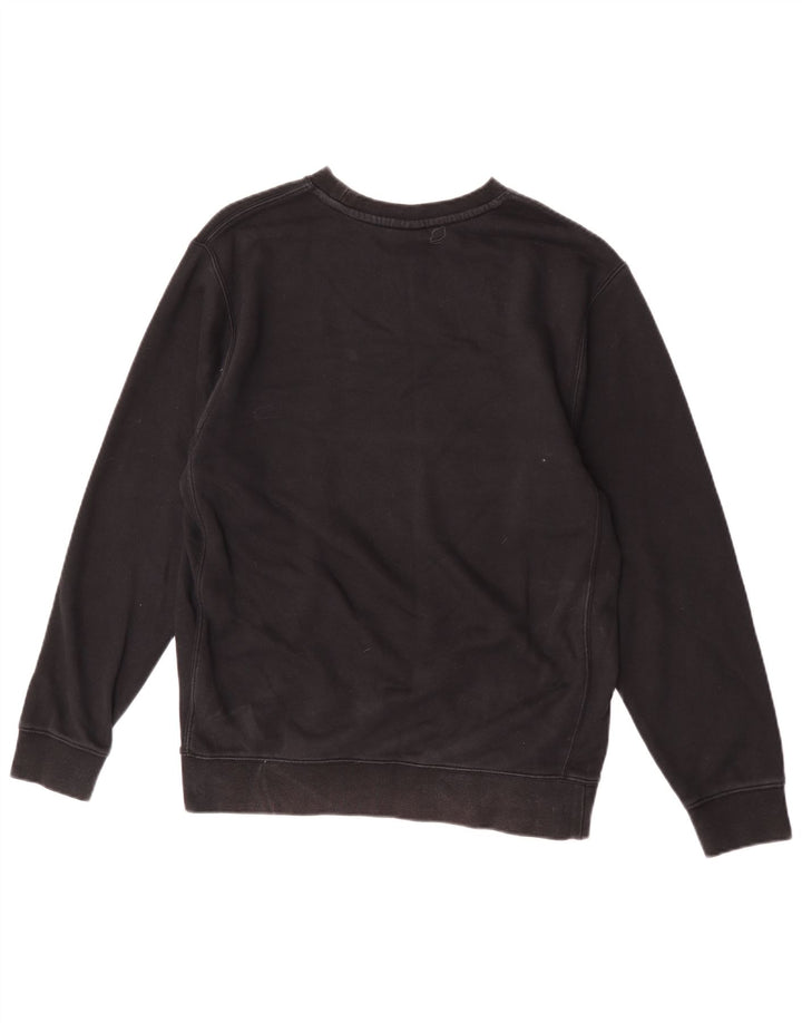 Nike moletom masculino jumper pequeno preto algodão esportivo
