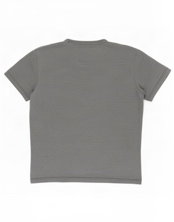 Crew Clothing Mens T-Shirt Top Small Grey Cotton