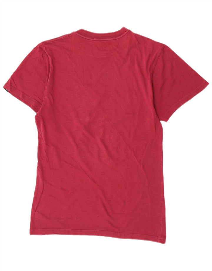 Camiseta masculina Vans Custom Fit Top XS Vermelho Algodão