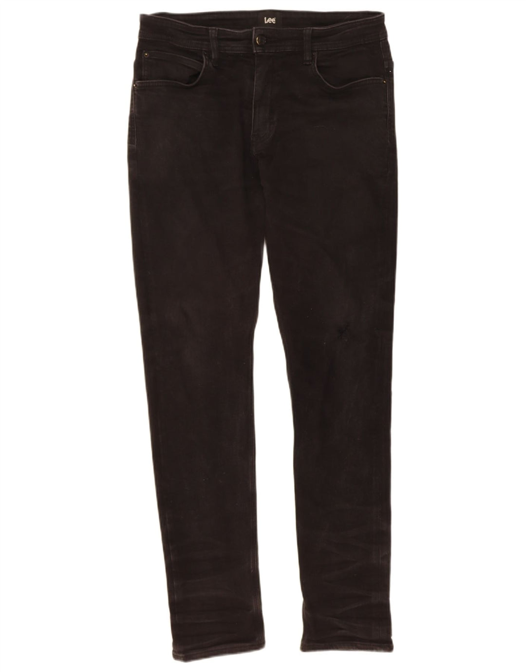 LEE Masculino Z-Two Slim Jeans W32 L31 Algodão Preto