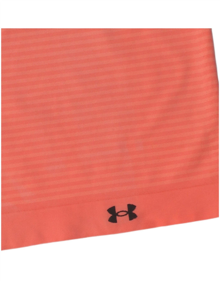 Colete feminino Under Armour UK 8 pequeno listrado rosa