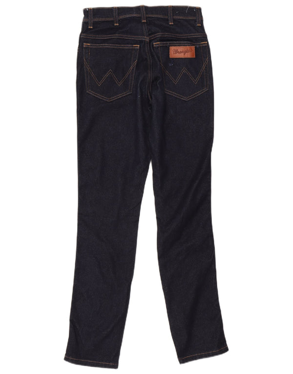 Wrangler feminino Texas Slim Jeans W29 L32 azul marinho algodão