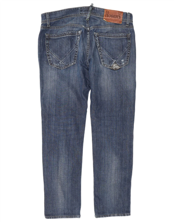 Calça jeans feminina Roy Rogers W32 L28 azul algodão