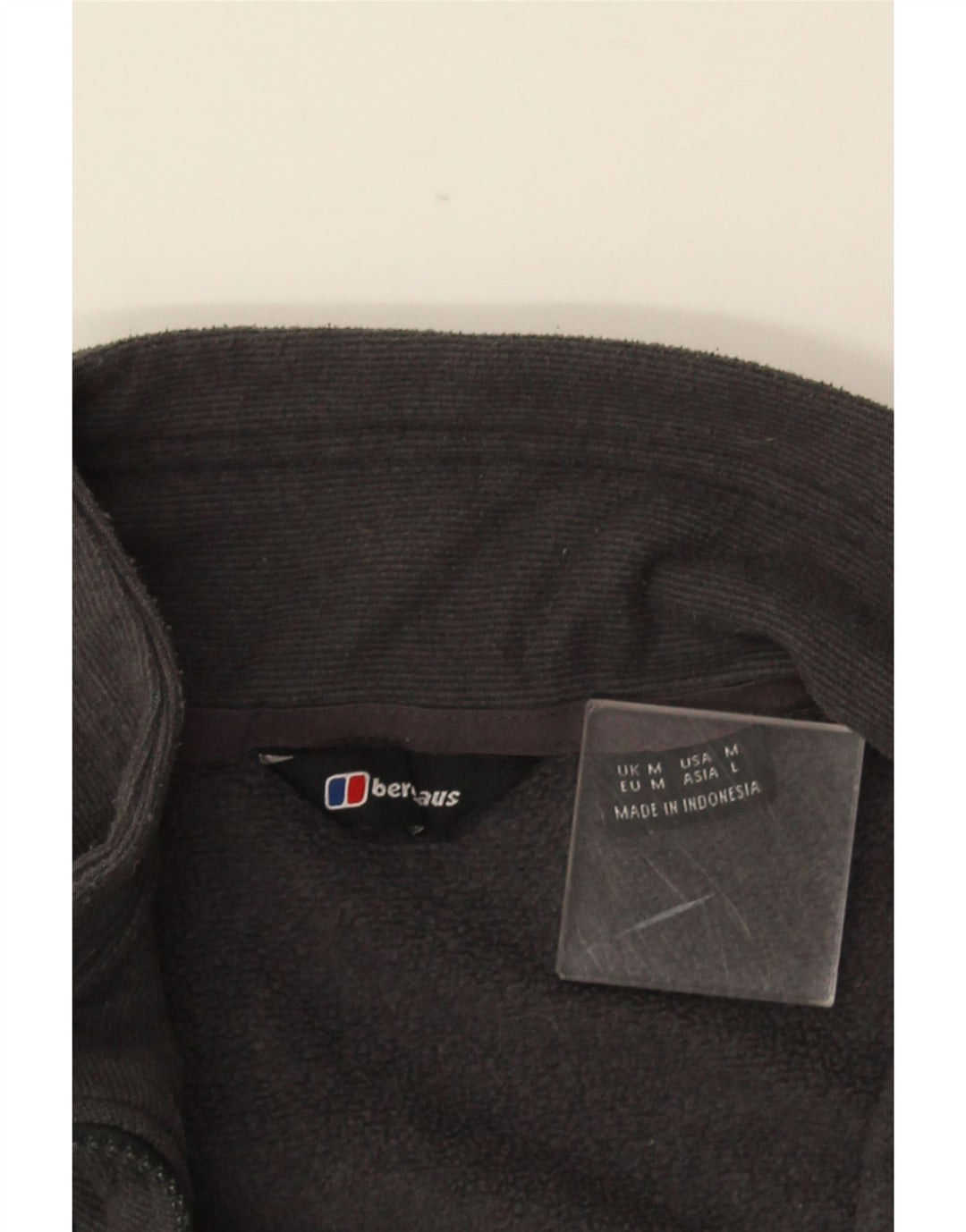 Jaqueta masculina de treino BERGHAUS poliéster cinza médio