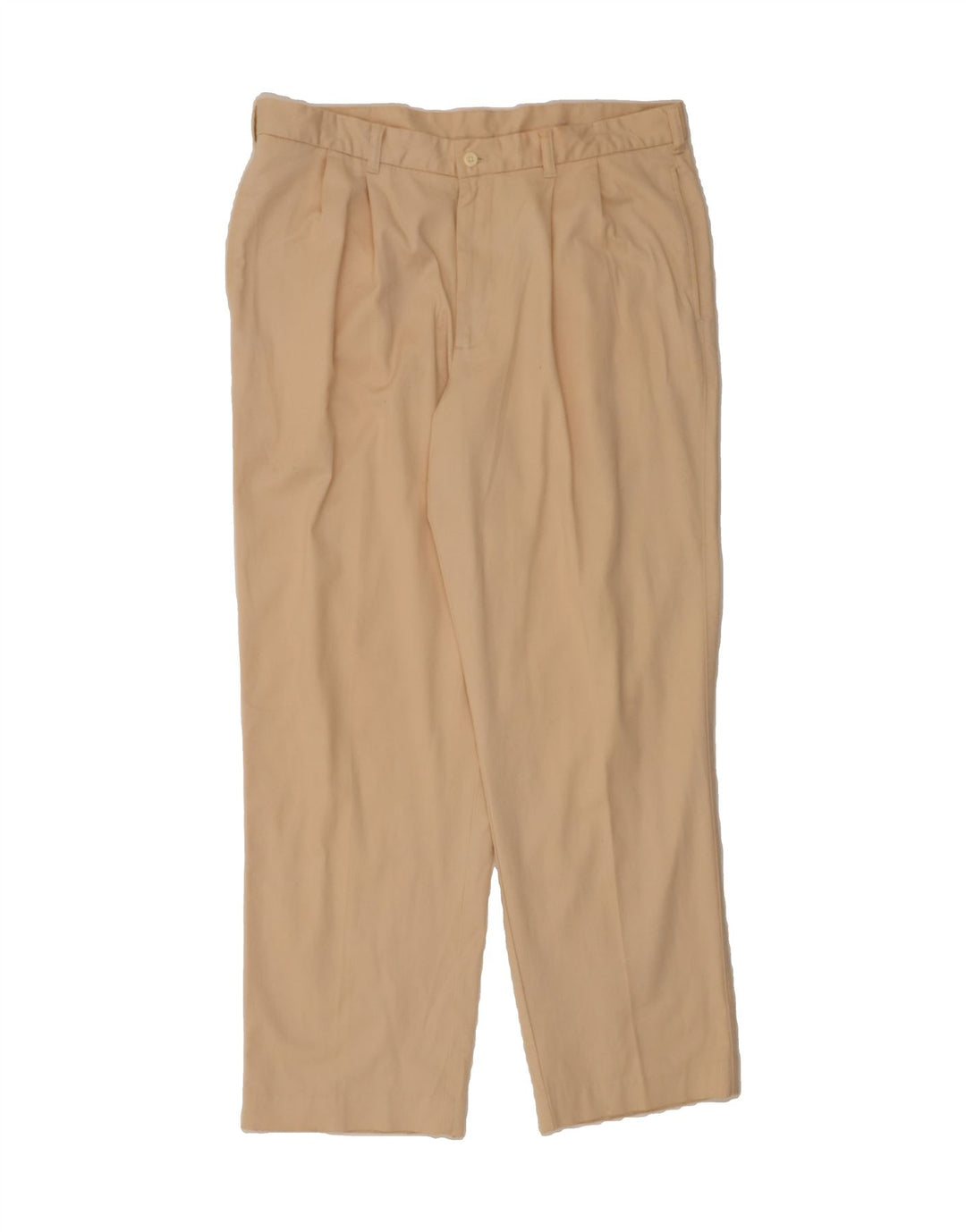 IZOD Mens Pegged Chino Trousers W36 L32 Beige Cotton Vintage Izod and Second-Hand Izod from Messina Hembry 