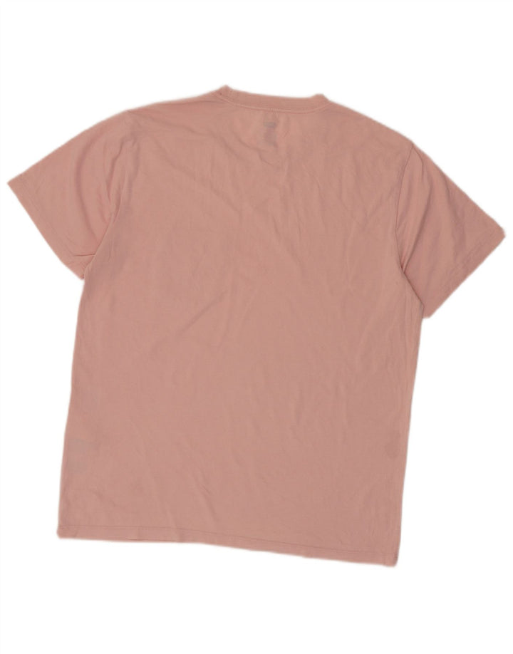 Camiseta masculina LEVI'S Top médio algodão rosa