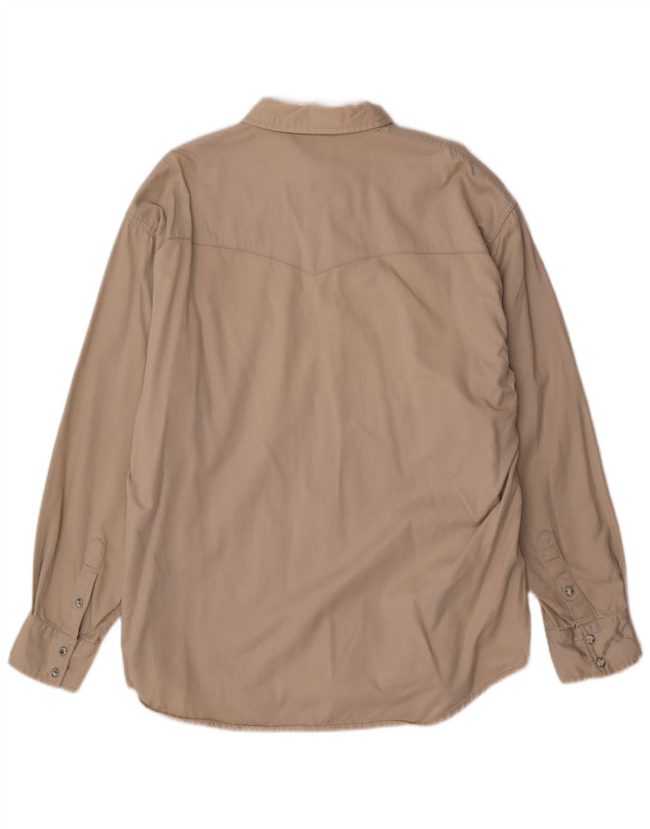 Camisa masculina Lee XL algodão bege