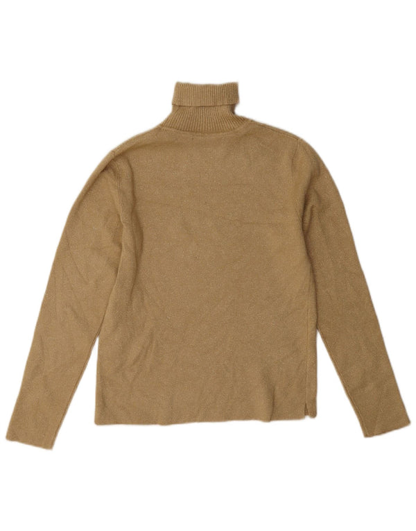 Suéter Zara Girls com gola redonda 11-12 anos viscose bege