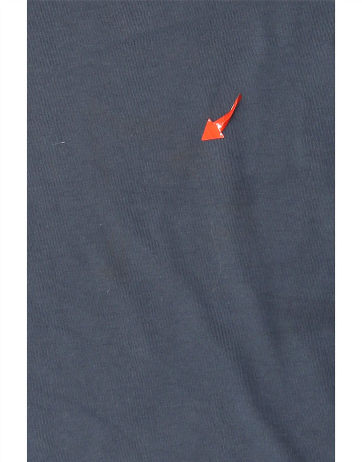 Camiseta gráfica masculina Penguin Top XL algodão azul