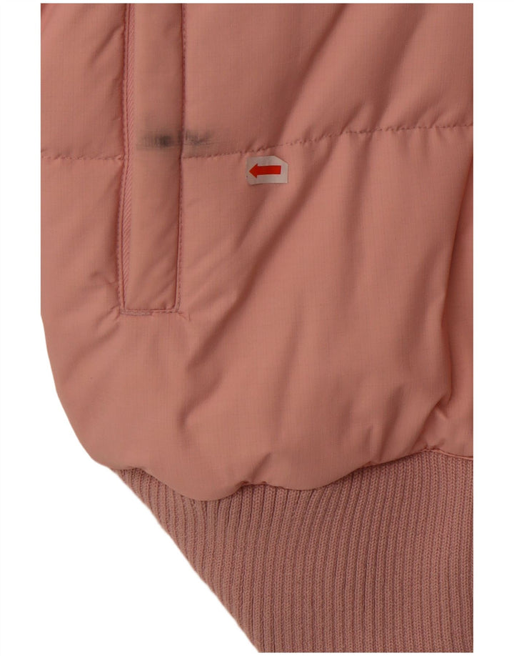 Jaqueta feminina acolchoada com capuz Helly Hansen Reino Unido 44 2XL rosa nylon