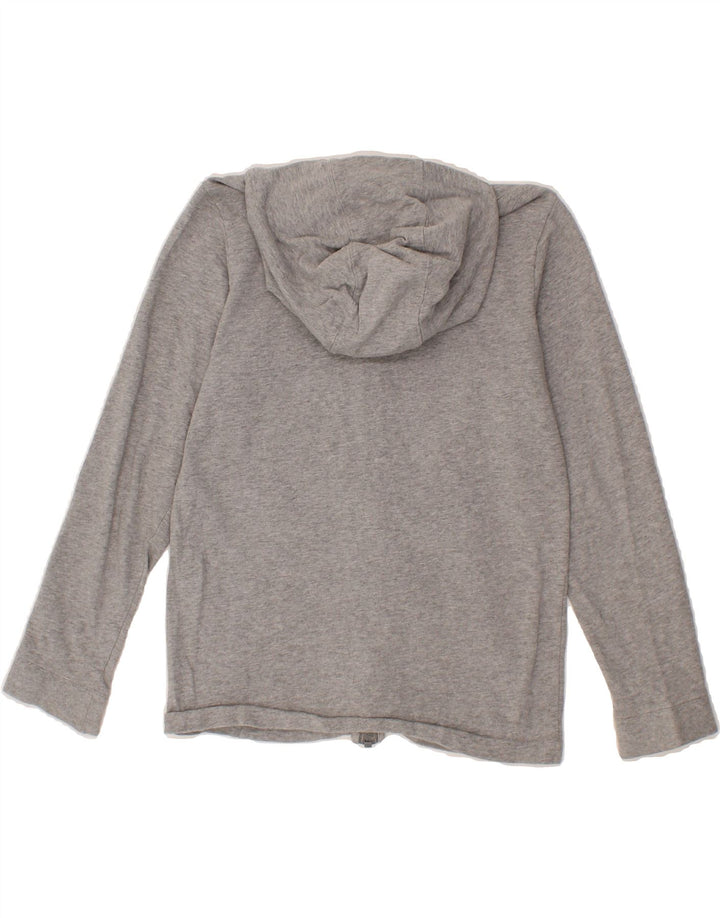 NIKE Boys Zip Hoodie Sweater 12-13 Years Large  Grey Cotton Vintage Nike and Second-Hand Nike from Messina Hembry 