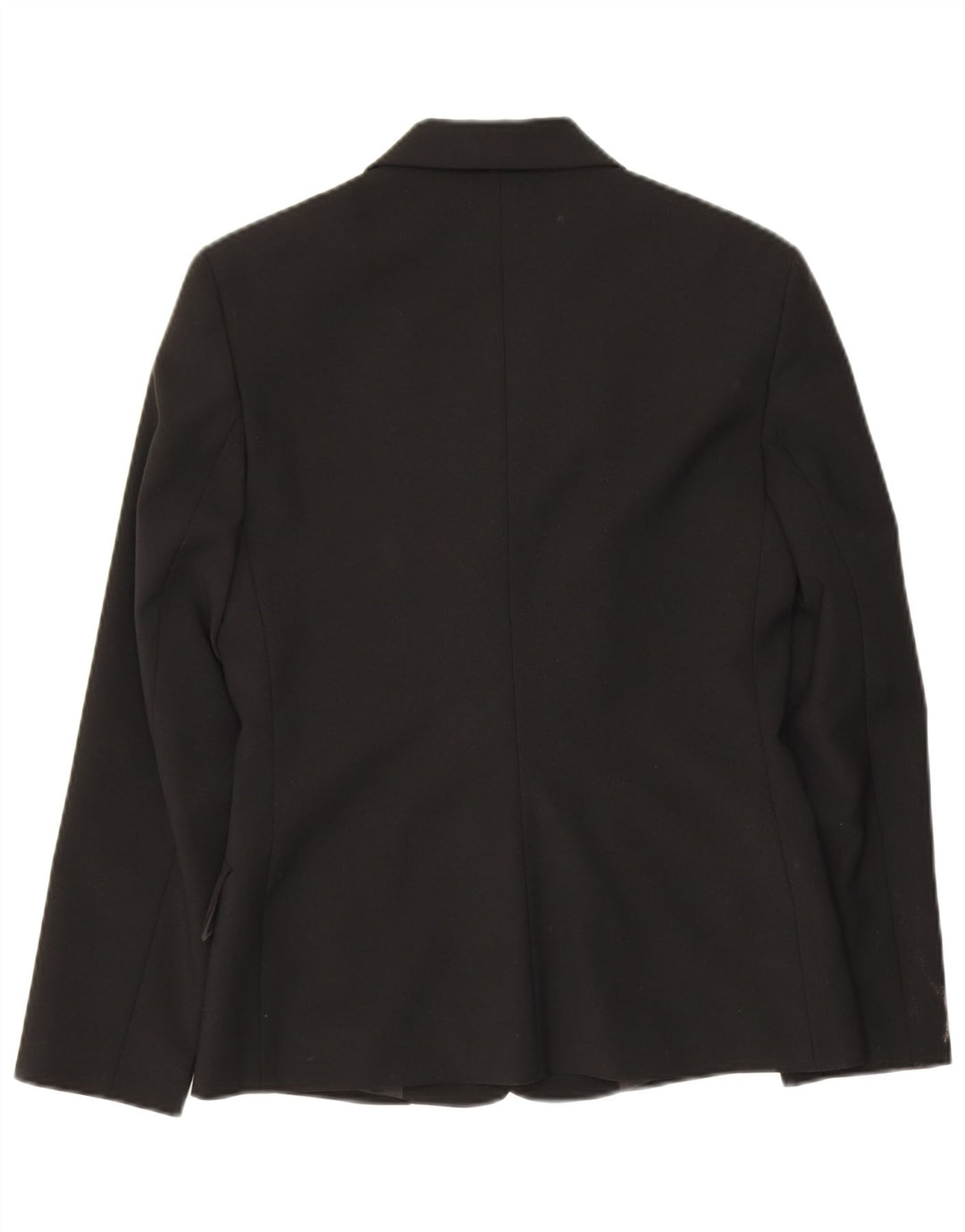 Jaqueta Blazer Feminina Benetton com 3 Botões IT 42 Poliéster Preto Médio