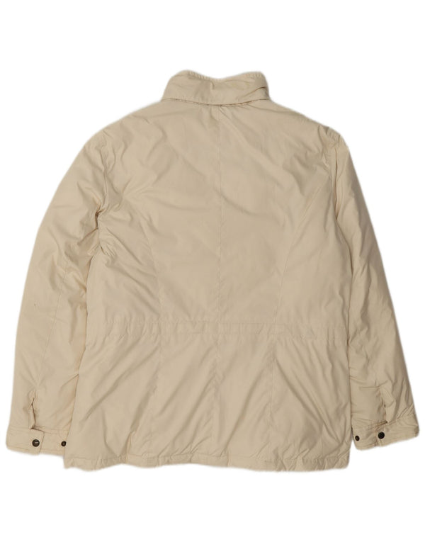 Jaqueta utilitária feminina Paul & Shark UK 18 XL off white poliéster clássico