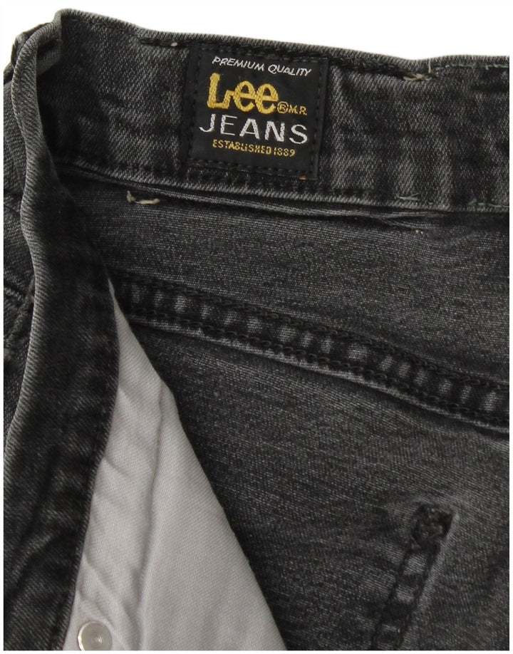 Jeans cônicos femininos LEE W30 L28 cinza